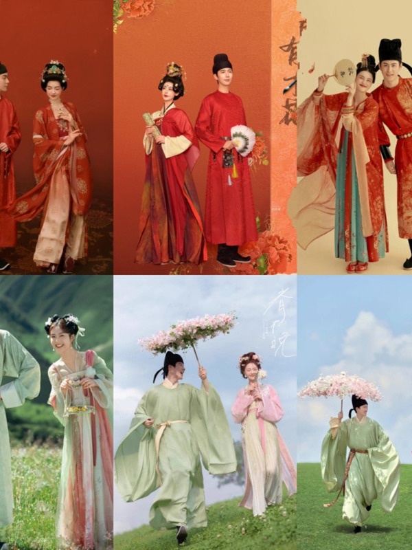 Photography Online - Erbosi Antiker Chinesischer Stil Paar-Outfit Fotografie-Thema