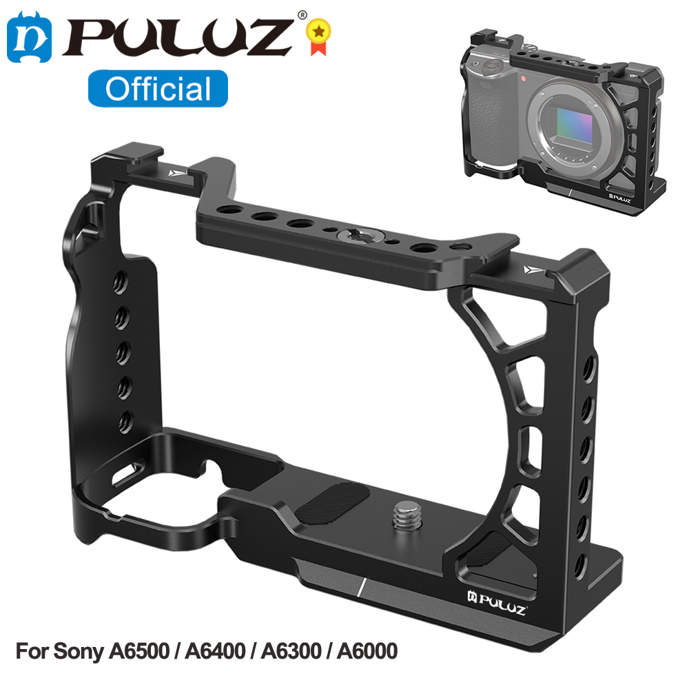 Camera Cage Rig - PULUZ Kamerakäfig aus Metall, Erweiterungsmontage, Stabilisator-Rig