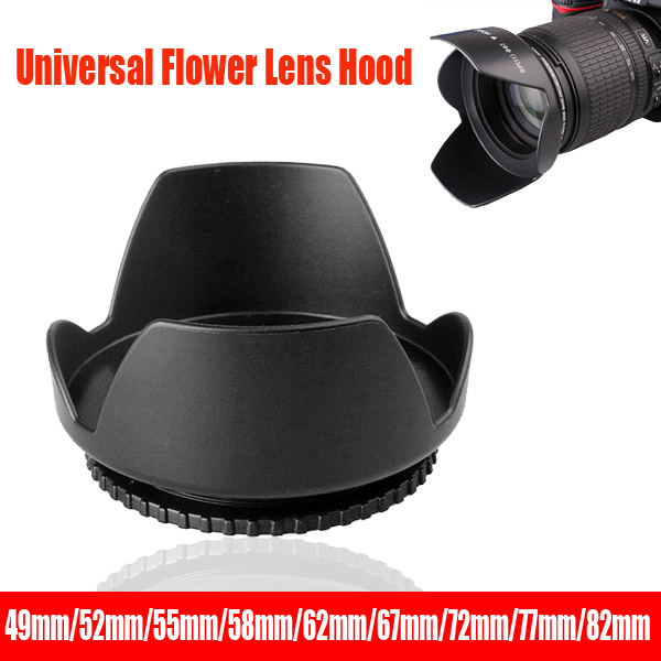Lens Hood Petal - Universal Gegenlichtblende 49mm 52mm 58mm 55mm
