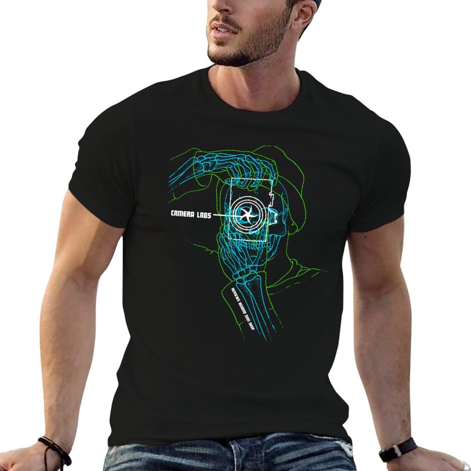 Photography X Ray - Cameralabs Photography X-Ray T-Shirt Essential Einfarbiges