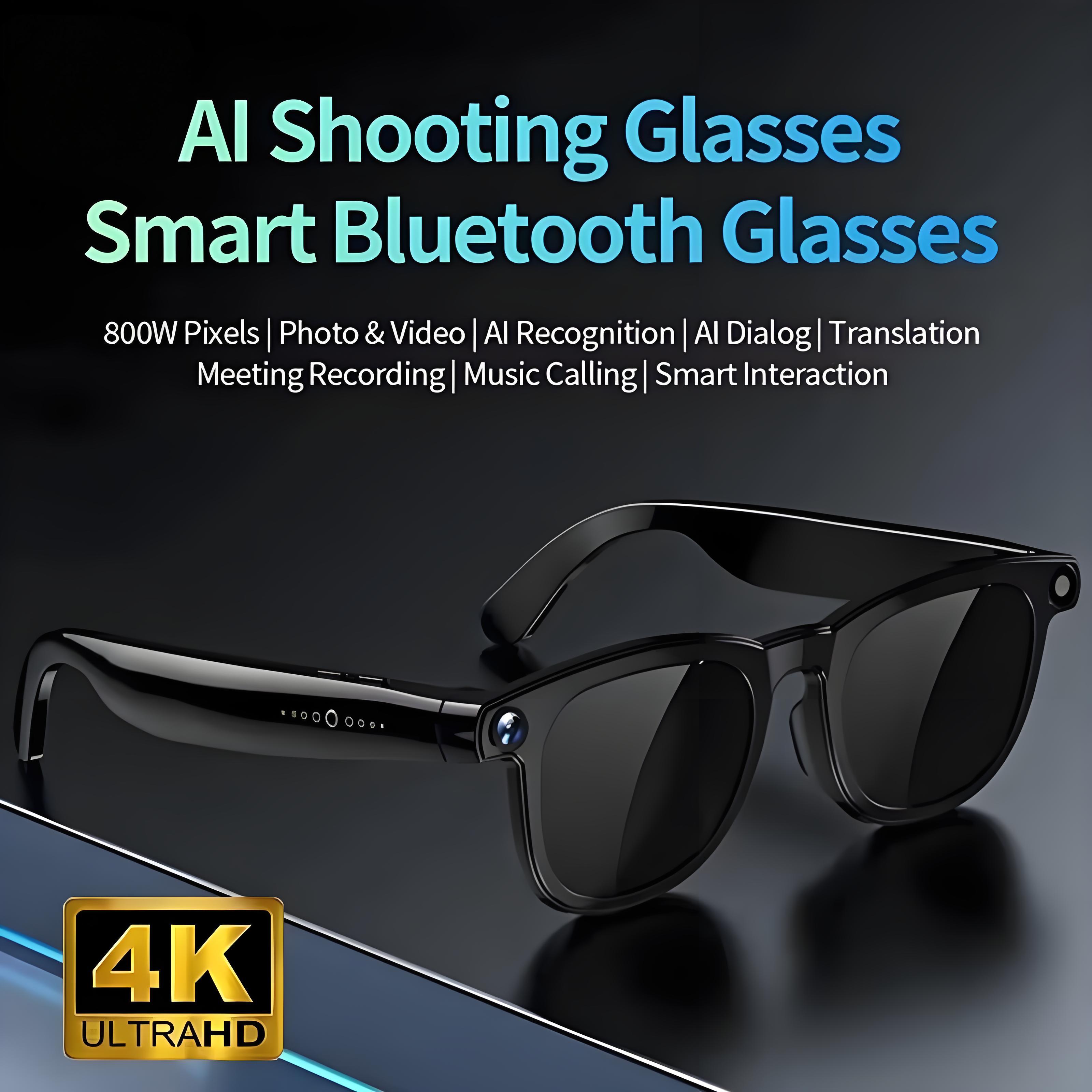 Photography With Ai - Neue AI Smart Gläser 800W HD