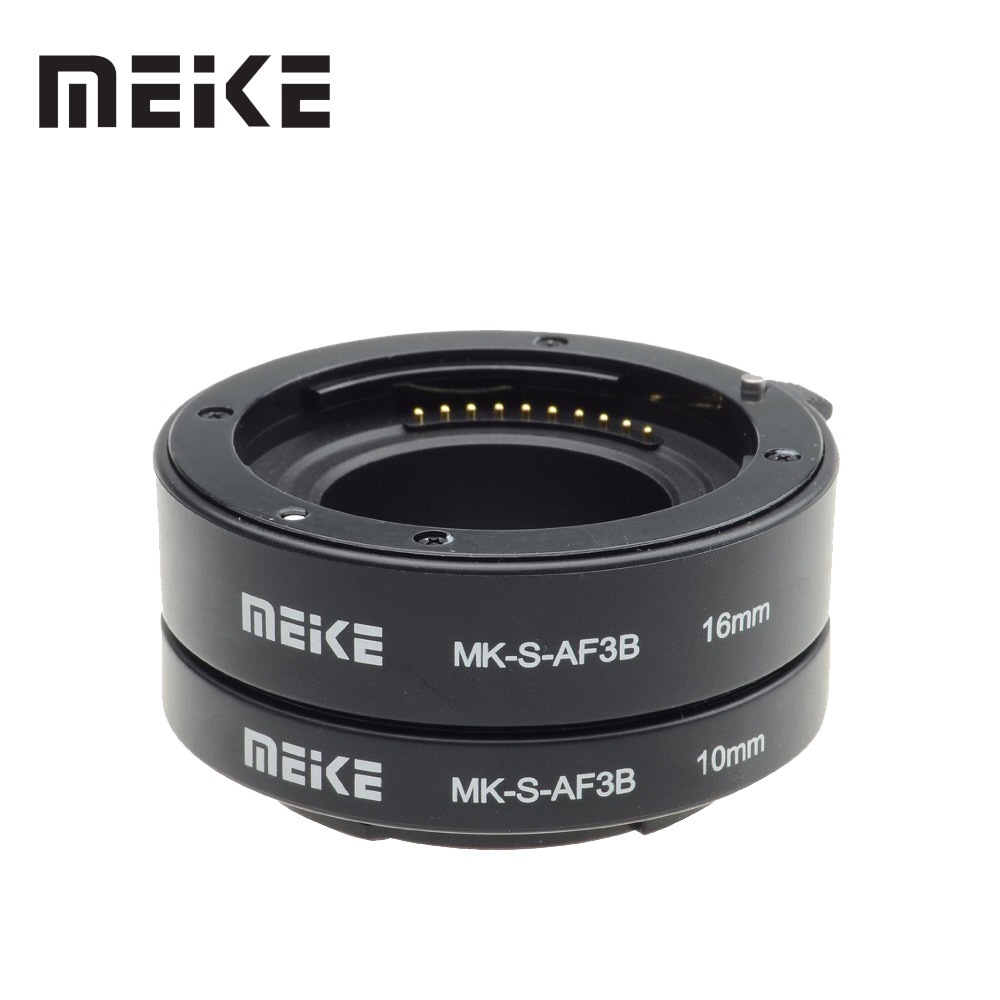 Macro Extension Tube - Meike Autofokus Makro-Verlängerungsring für Sony E-Mount
