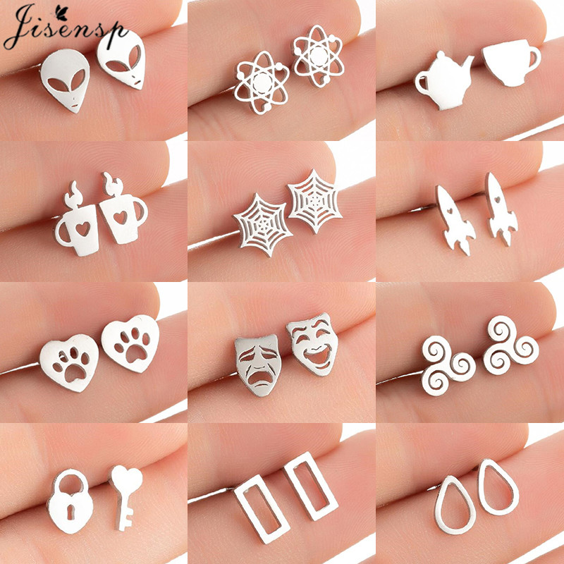 Photography Online - Schöne Edelstahl-Ohrringe für Damen, Modeschmuck 2026,