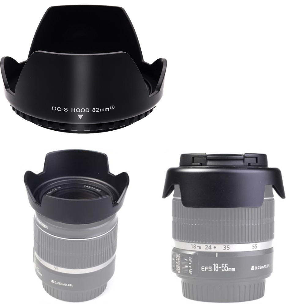 Lens Hood Petal - Universelle Kamera-Gegenlichtblende - 49 52 55