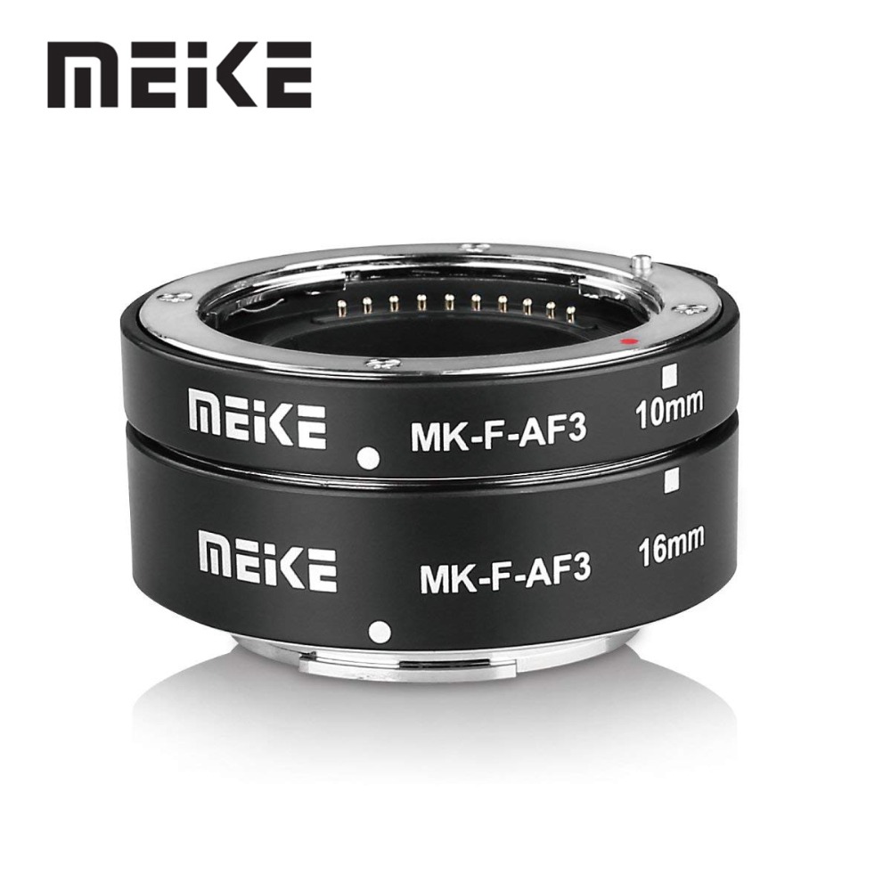 Macro Extension Tube - Meike MK-F-AF3 Metall Autofokus Makro Verlängerungsrohr