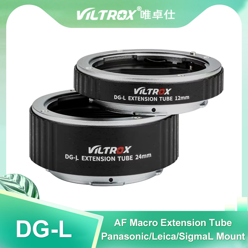Macro Extension Tube - Viltrox DG-L Autofokus Makro-Verlängerungsrohr, elektronischer Metallobjektiv-Adapter,