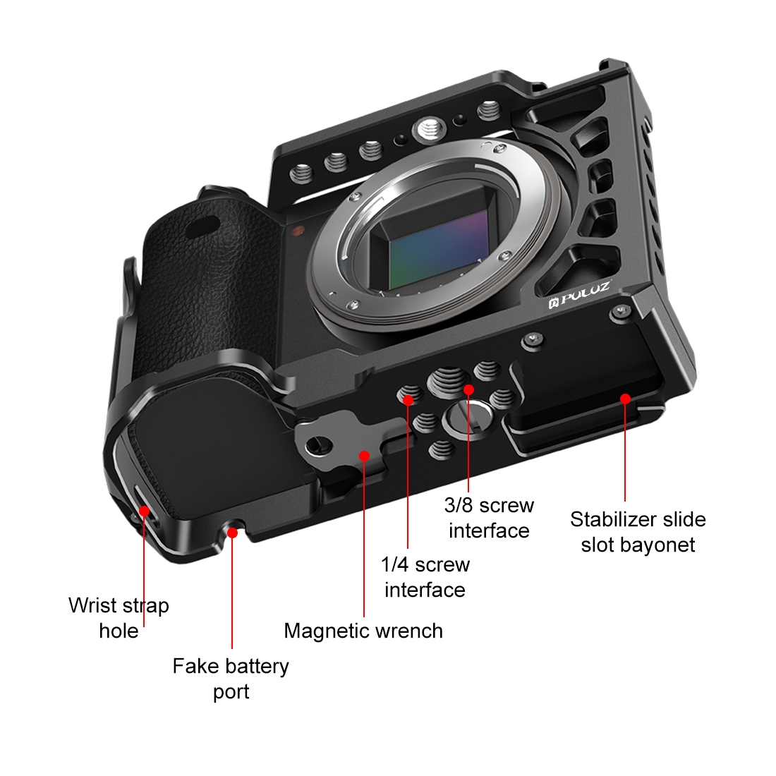 PULUZ Kamerakäfig aus Metall,  – Camera Cage Rig Bewertung und Preis