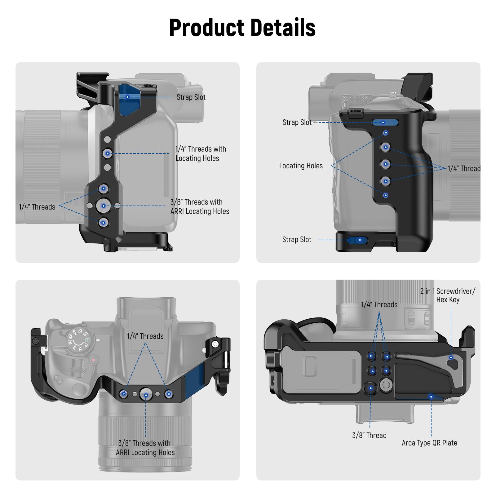 NEEWER R50 Kamerakäfig, kompat – Camera Cage Rig Bewertung und Preis