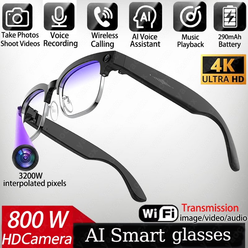 4K Smart AI-Brille mit 8MP-Kam – Photography With Ai Bewertung und Preis