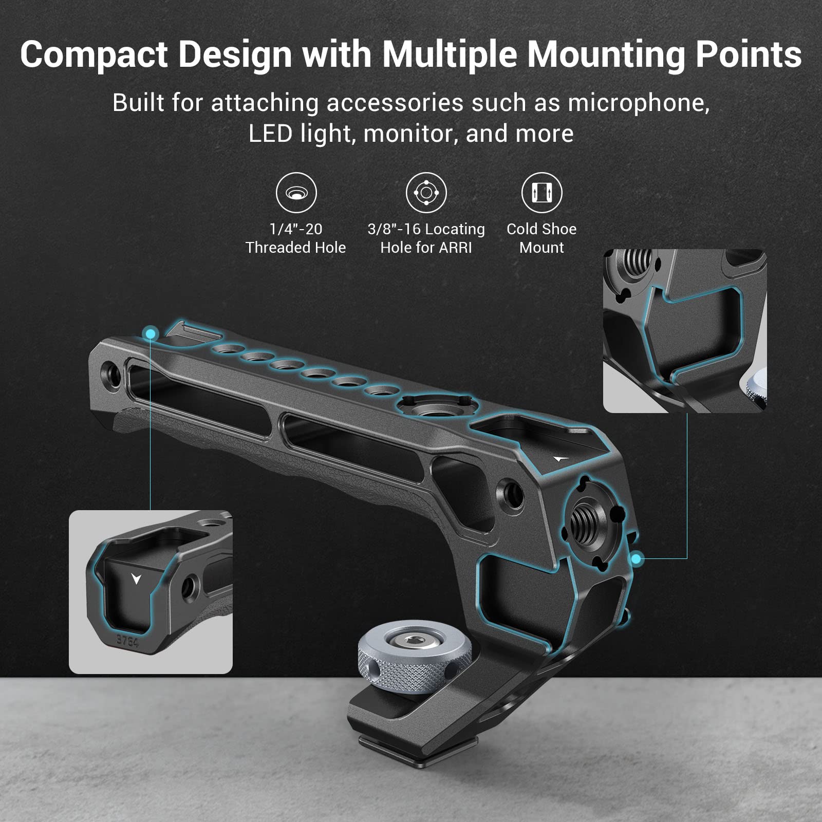 SmallRig NATO Top Handle Lite  – Camera Cage Rig Bewertung und Preis