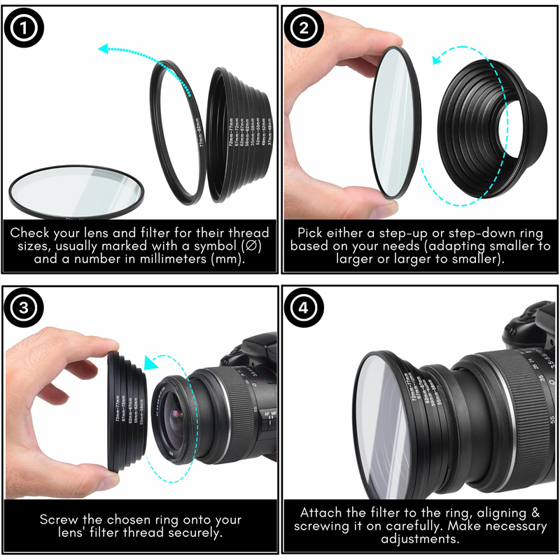 18 Stück Kameraobjektivfilter  – Macro Extension Tube Bewertung und Preis