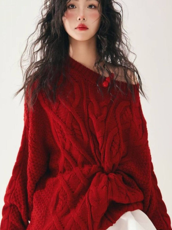 Roter Pullover Mädchen Studio- – Photography Online Bewertung und Preis