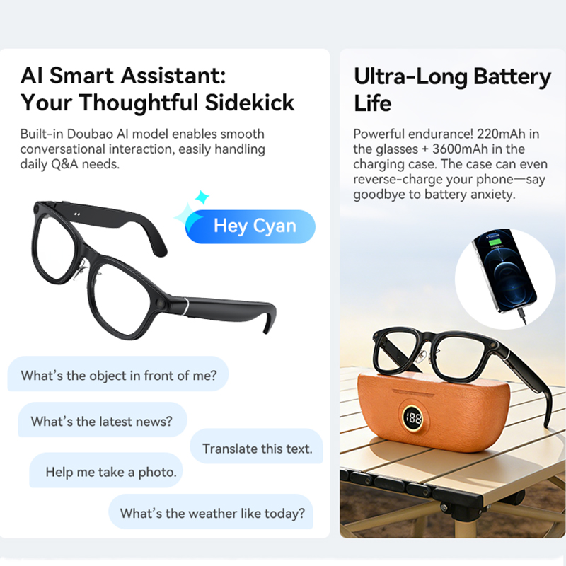 2026 Neue Smart-Brille mit 360 – Photography With Ai Bewertung und Preis