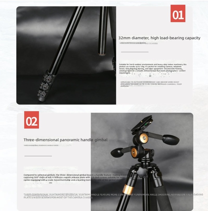 Q620 Kamerastativ aus Aluminiu – Photography Camera Bewertung und Preis