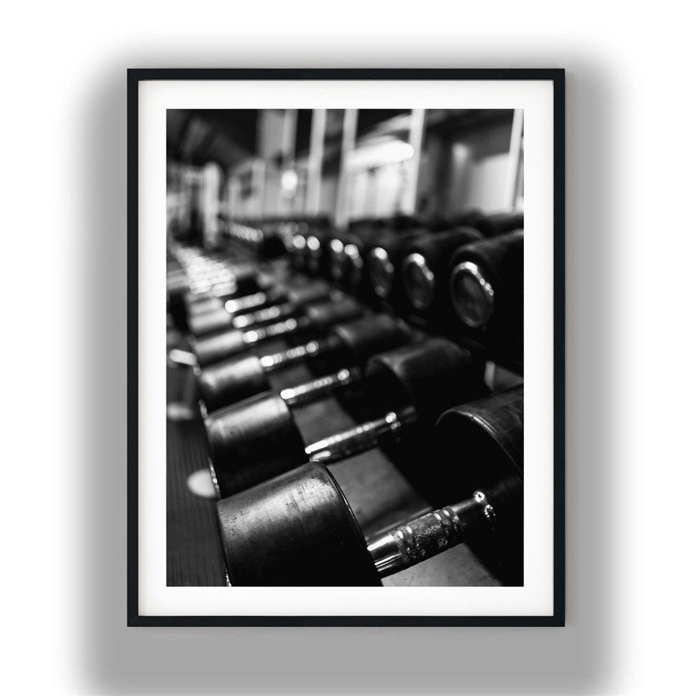 Schwarz-Weiß Boxen Poster Kämp – Photography Training Bewertung und Preis