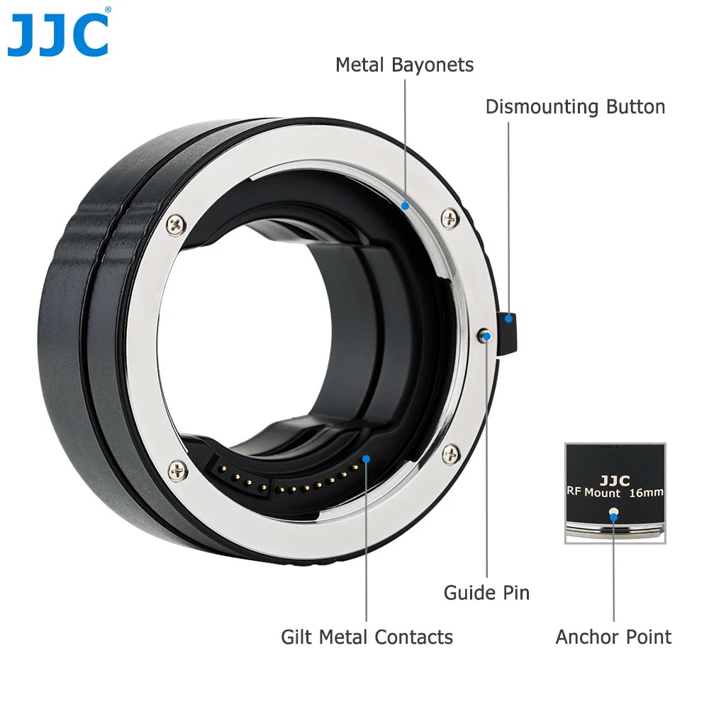 JJC RF Mount Autofokus Makro E – Macro Extension Tube Bewertung und Preis